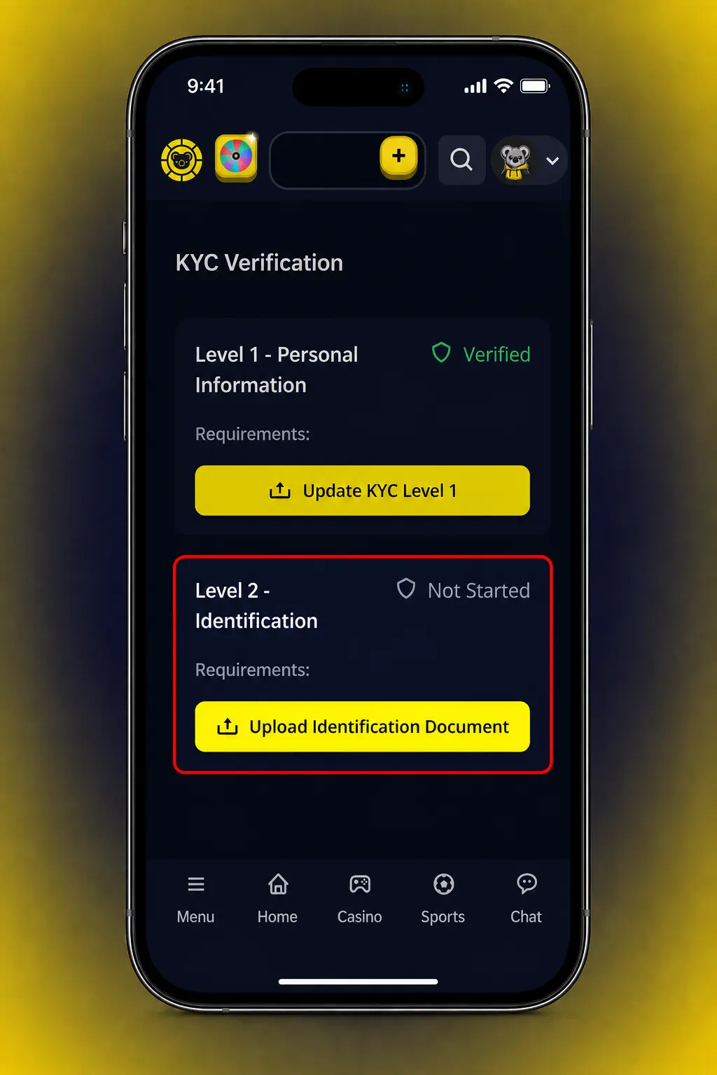 Step-by-step guide showing how to log in, deposit funds, and start playing slots on KoalaBet.