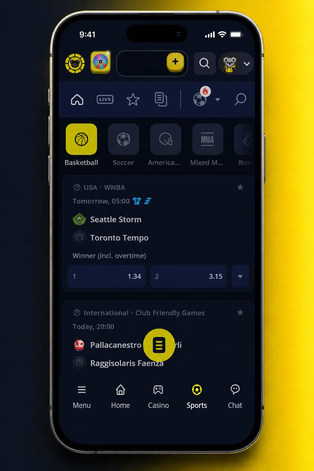 Step-by-step guide to signing up and placing a football bet on KoalaBet Australia, from registration to live tracking.
