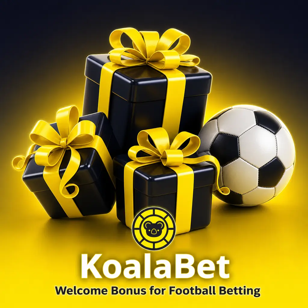 KoalaBet welcome bonus: 100% deposit match up to AUD 500 for football betting with promo code KOALAFOOT, new customers only.
