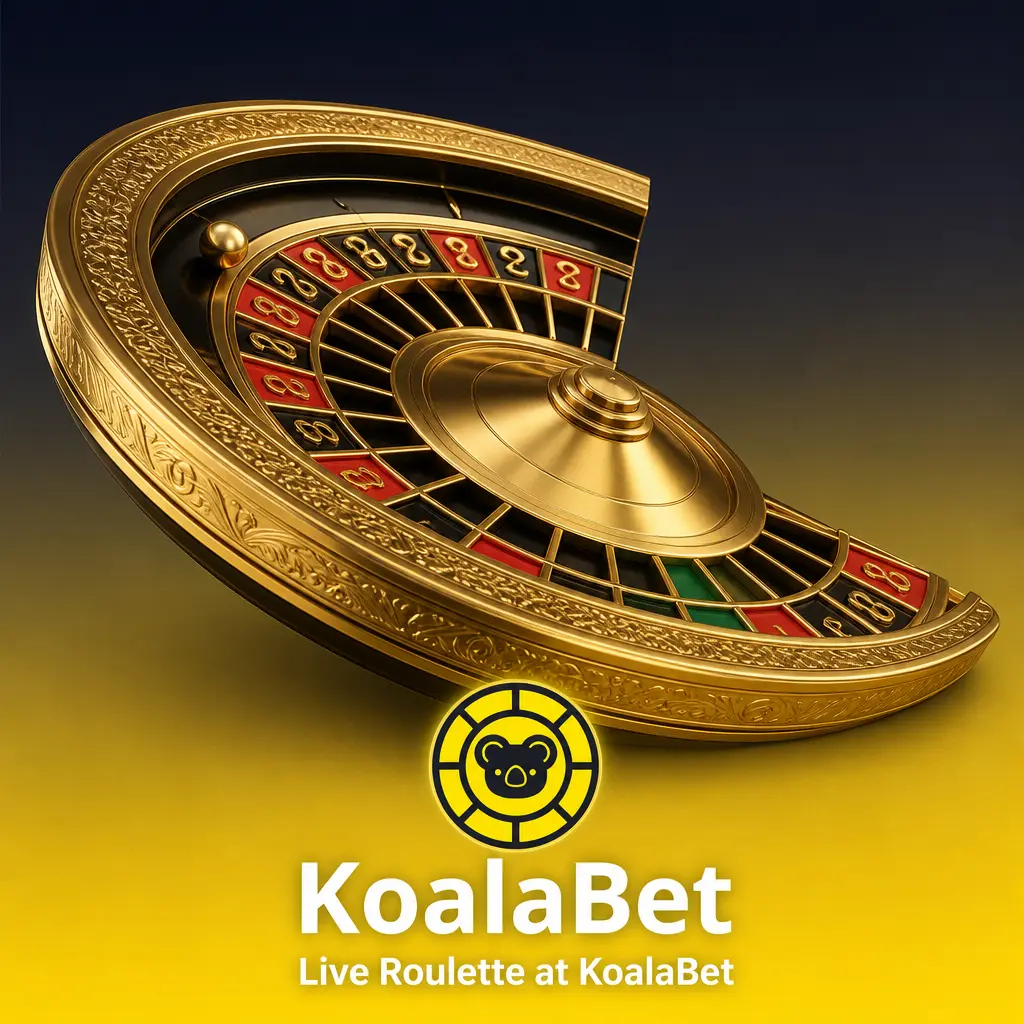 Live Roulette at KoalaBet featuring Lightning, Immersive, Speed, Auto-Roulette, Roulette Macau and XXXtreme Lightning variants
